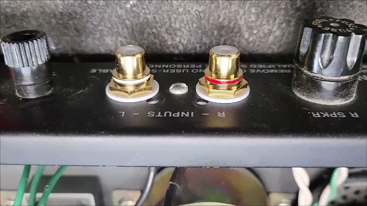 Hafler DH 220 Power Switch & Signal Input Mod