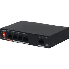 Коммутатор Dahua DH-PFS3005-4ET-60 1x100Mb 4PoE 60W неуправляемый