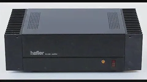 Hafler DH-200 Stereo Power Amplifier - Overview and Test