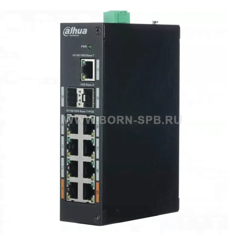 Коммутатор PoE Dahua DH-PFS3211-8GT-120